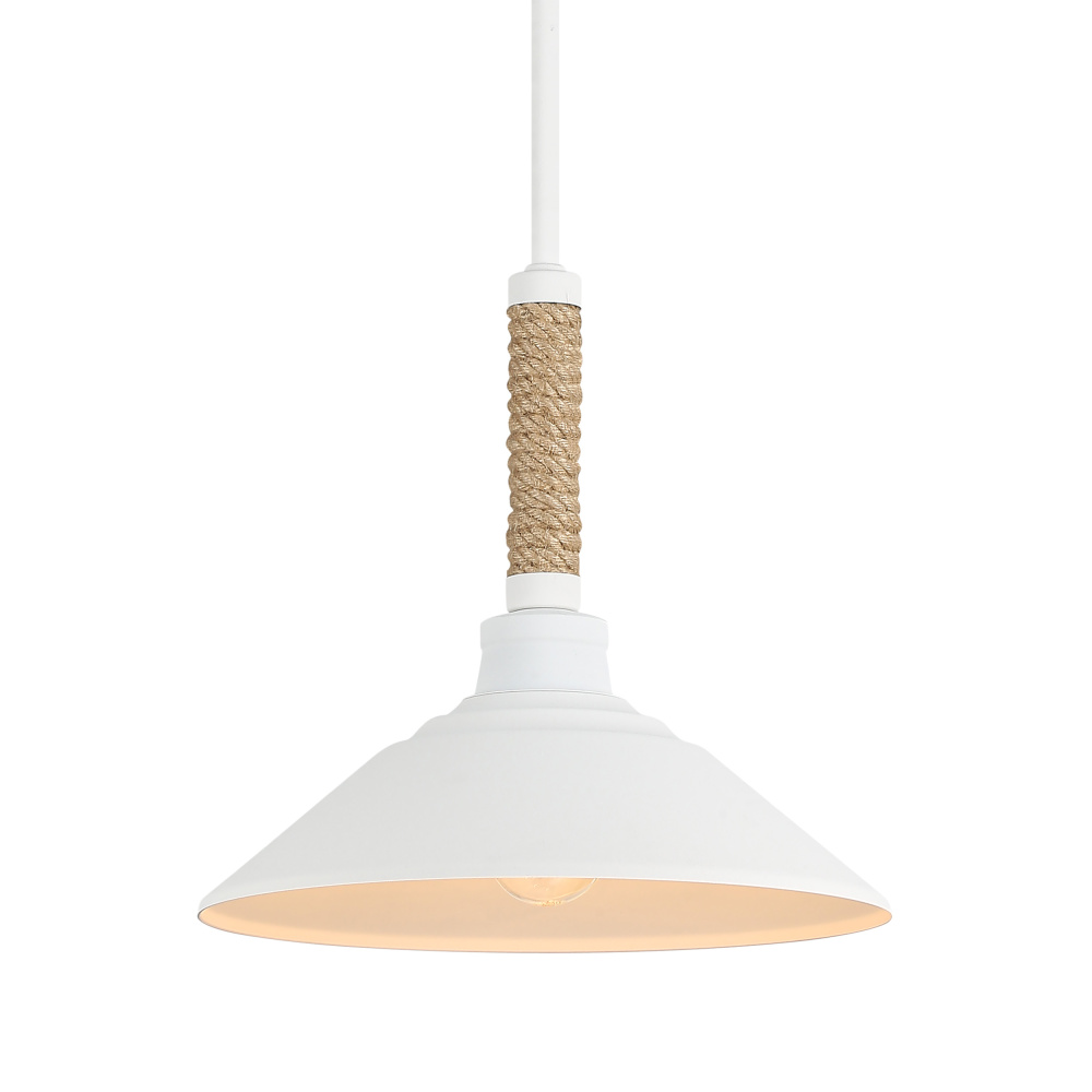 Golden Lighting Journey 1-light Pendant in Natural White